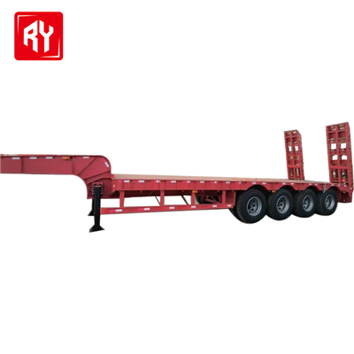 RUIYUAN 4-nápravový RED Nízkoložný príves